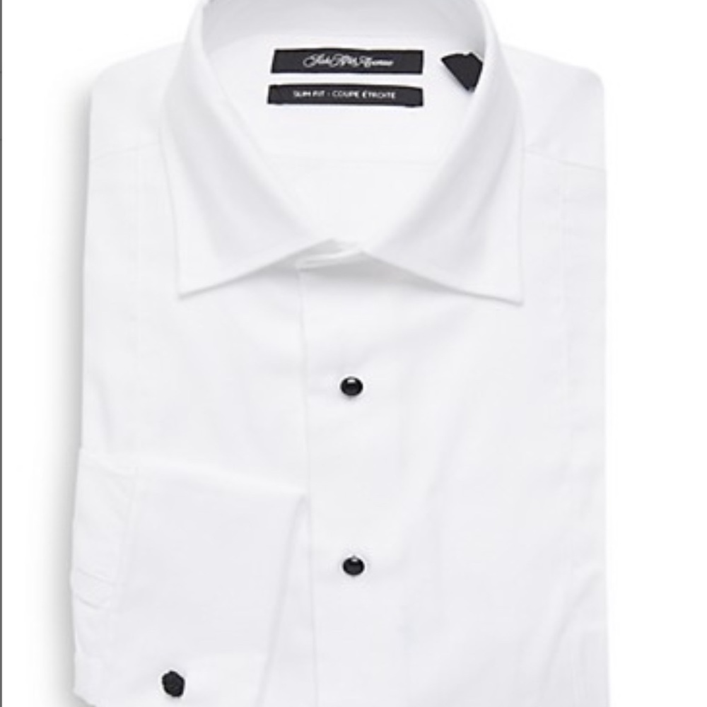 Saks Fifth Avenue Tuxedo Shirt